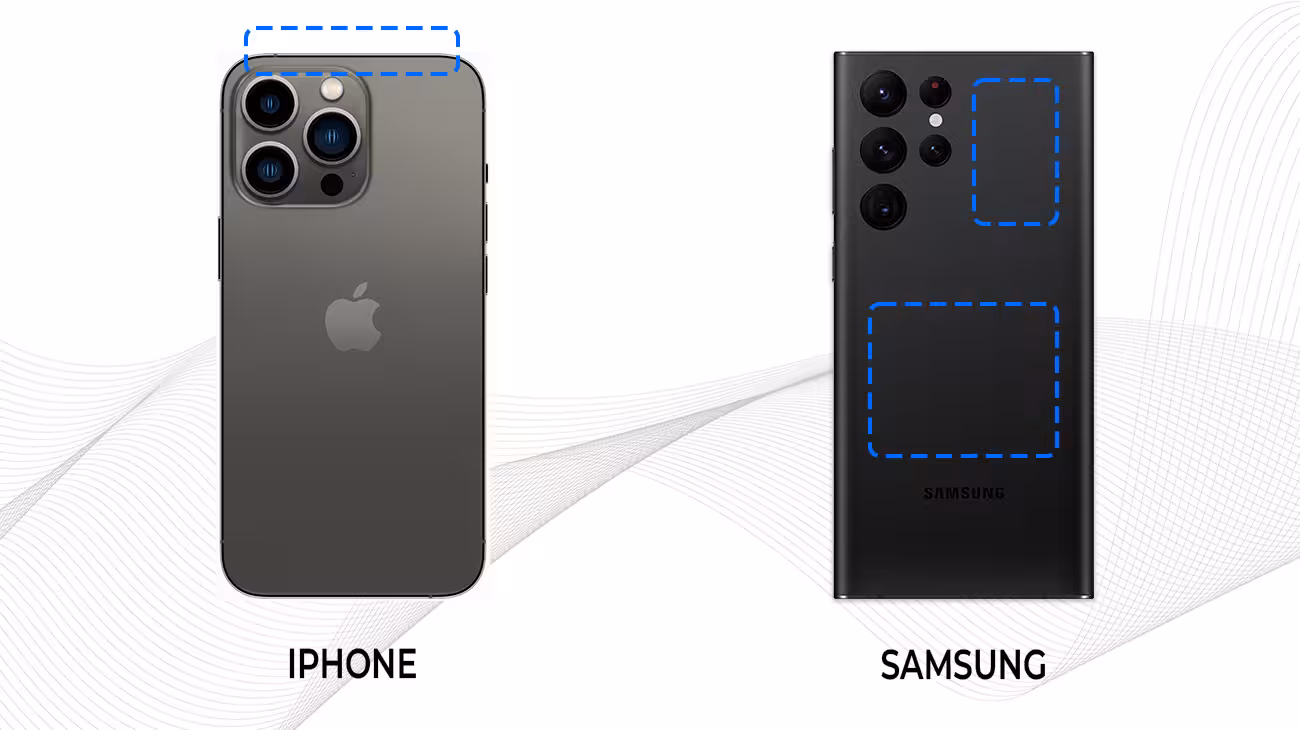 Vị Trí NFC Trên Điện Thoại