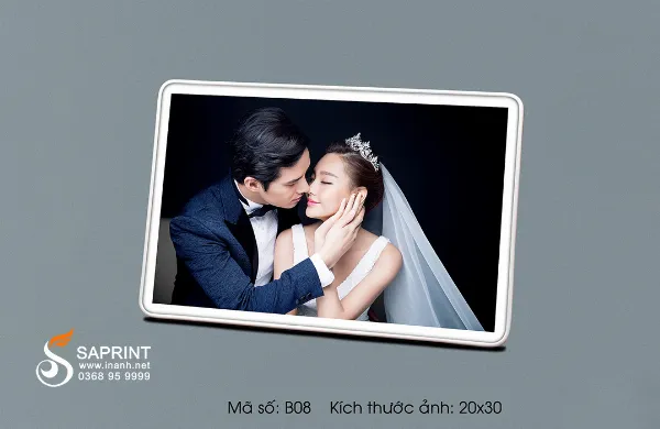  In ảnh cưới để bàn đẹp - Ảnh SAPRINT