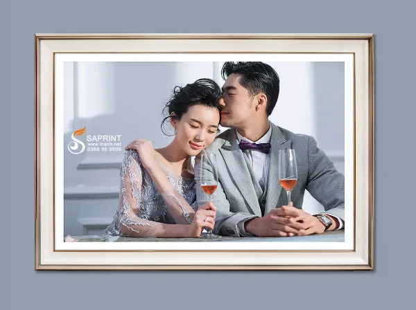 Ảnh khổ lớn trang trí phòng khách