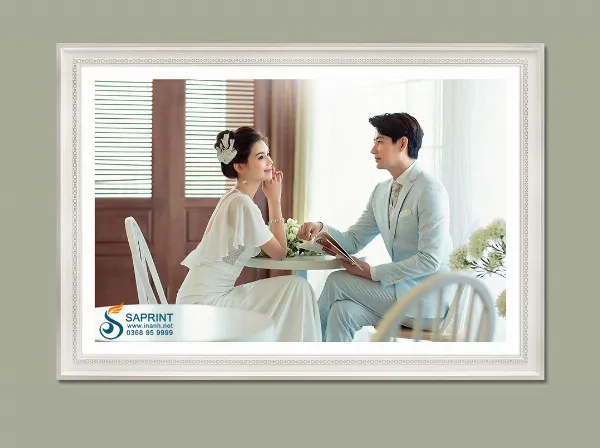 Ảnh tráng gương và ảnh ép gỗ