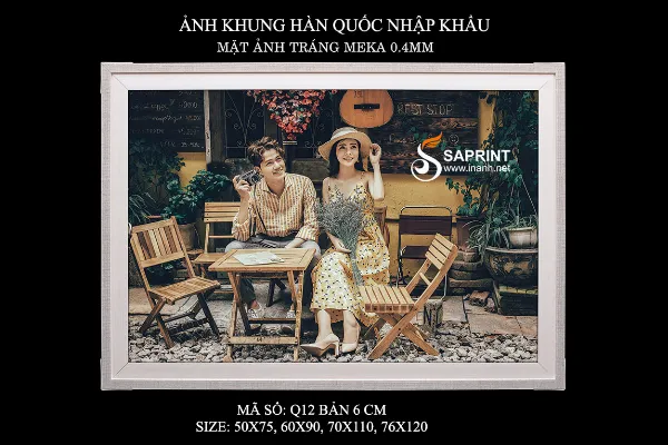 Ảnh treo tường khung nhập khẩu Hàn Quốc
