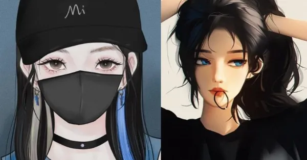 Avatar nữ cá tính
