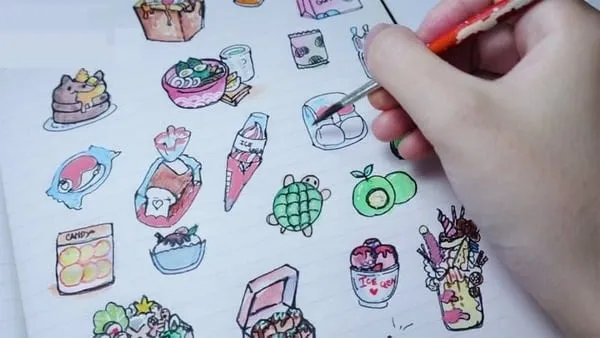 Cách làm sticker bằng keo dán tự chế