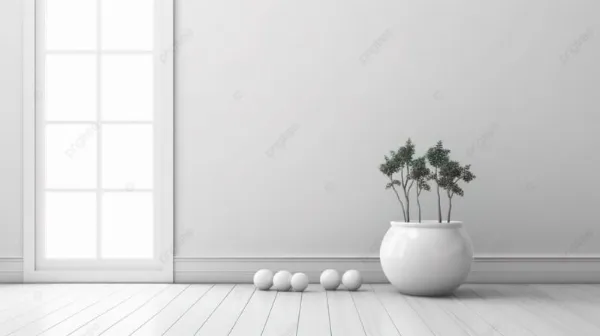 Hình nền 3D tối giản phong cách trừu tượng