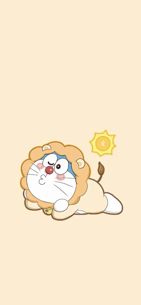 Hình nền Doraemon dễ thương với chuông vàng