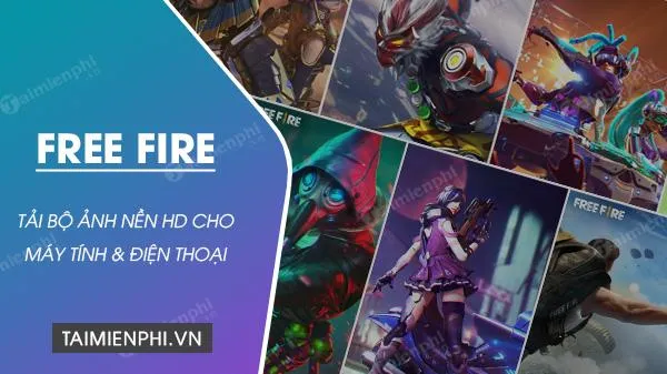 Hình nền Free Fire cho điện thoại với nhân vật nữ