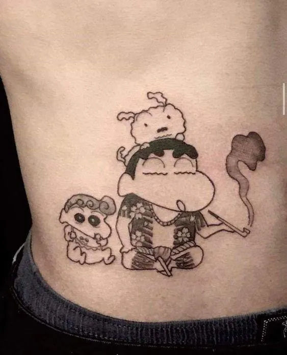 Hình xăm hai anh em nhà Shin cực ngầu