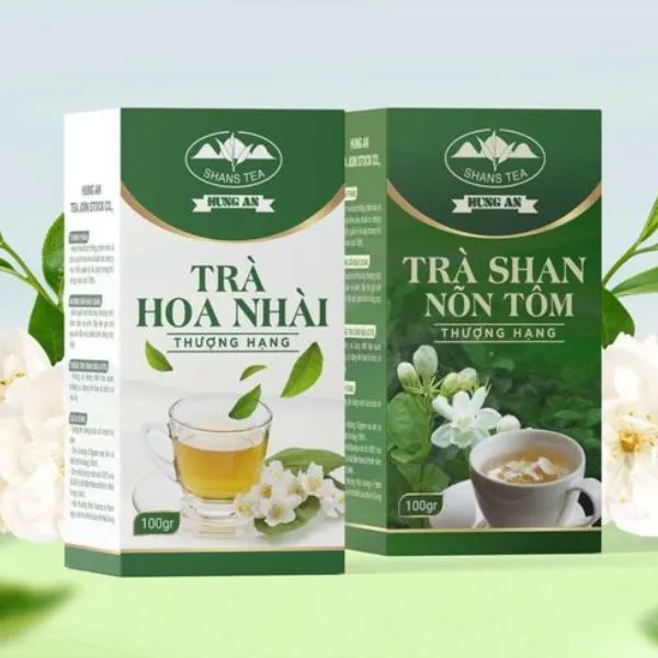 Hộp trà hoa nhài