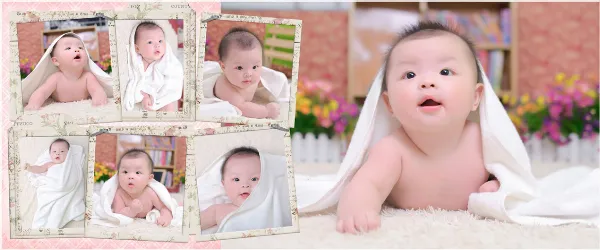 In ấn ảnh cho bé để giữ lại những kỷ niệm đẹp cho con