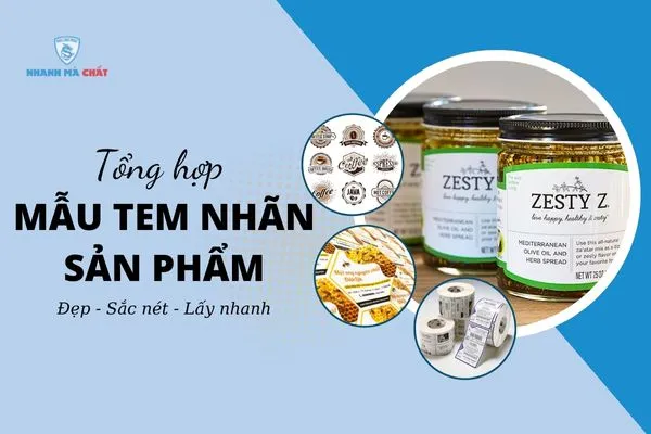 Mẫu tem nhãn sản phẩm