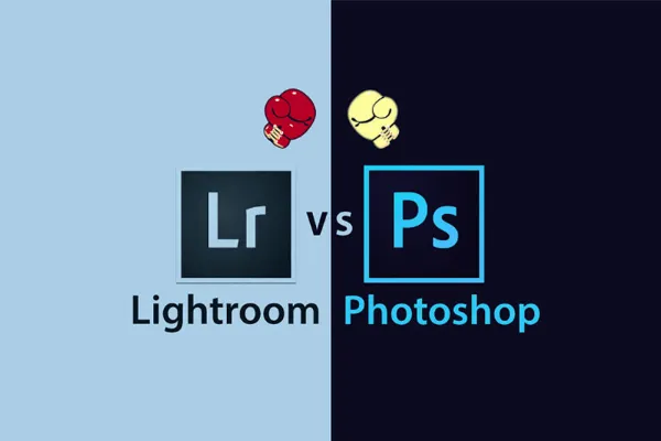 phan biet lightroom voi photoshop