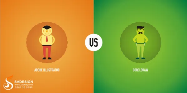 So sánh CorelDRAW và Illustrator