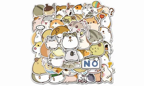 Sticker cute hình động vật