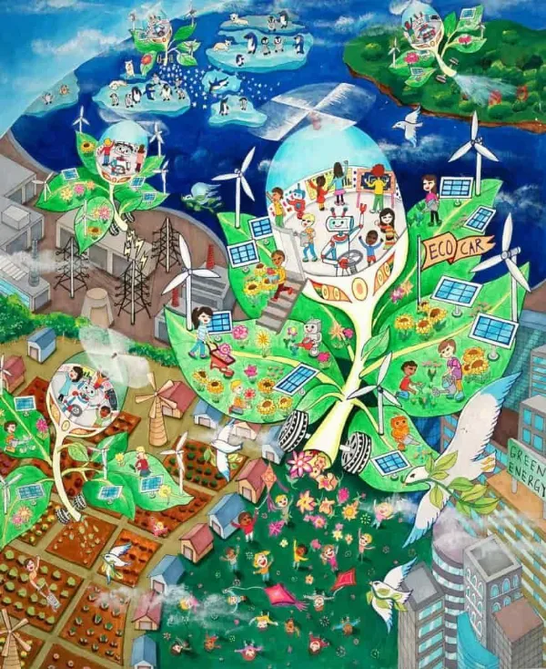 Tranh vẽ phát minh kỳ diệu