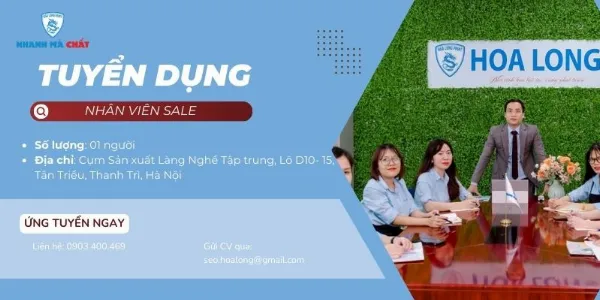 tuyen dung nhan vien sale