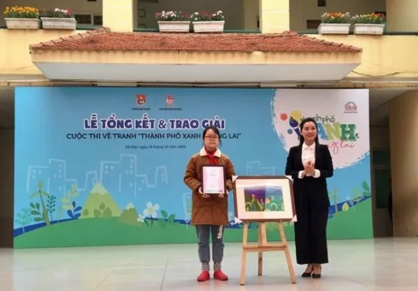 ve tranh thanh pho tuong lai 1