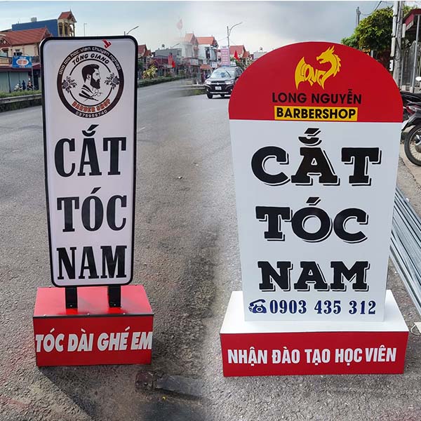100+ Mẫu Bảng Hiệu Tóc Dựng Đứng Gây Thu Hút Ngay