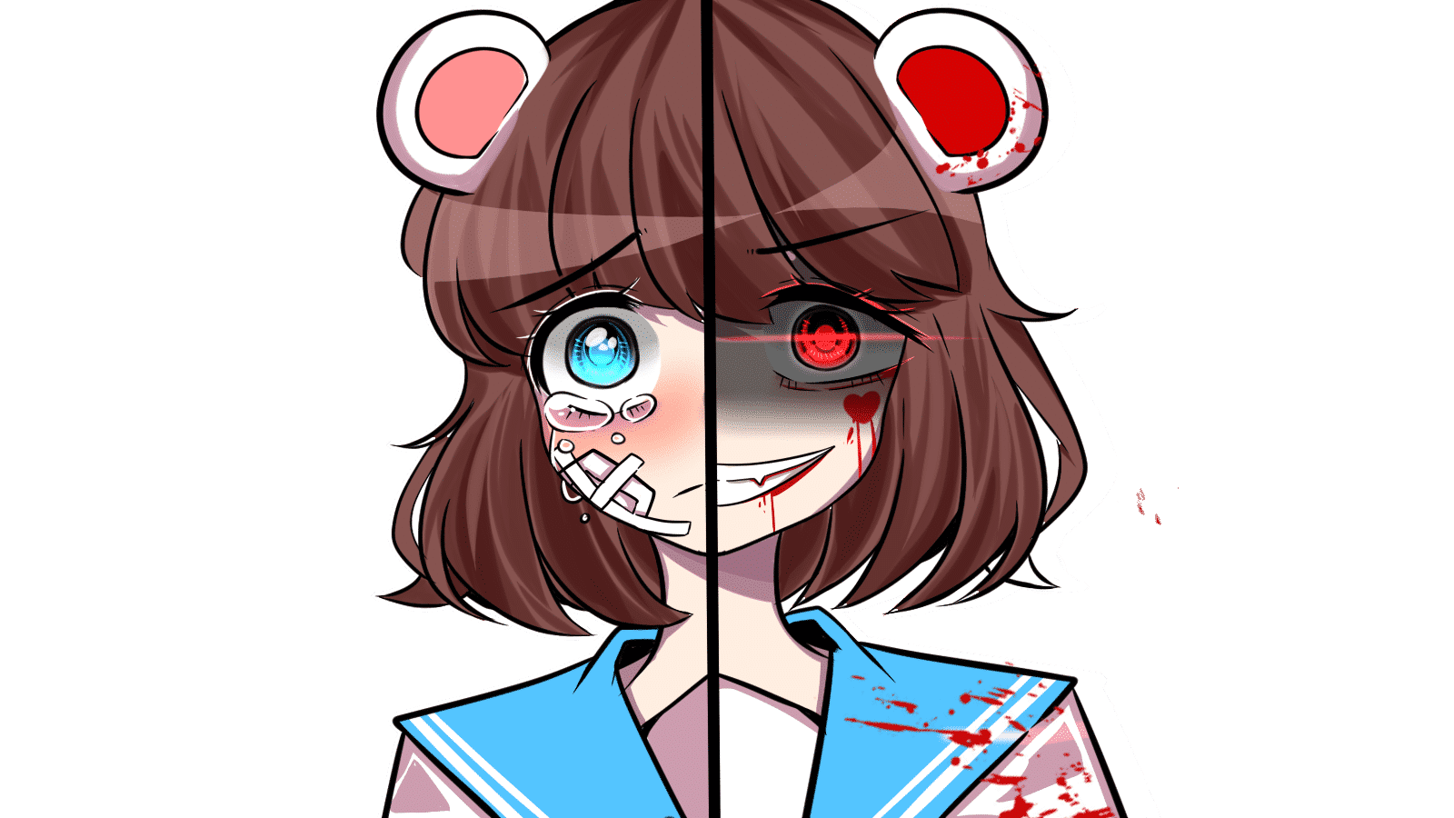 999+ Hình ảnh Mèo Simmy Yandere anime chibi cute gầu ngoài đời 14 Hình Mèo Simmy Yandere ấn tượng