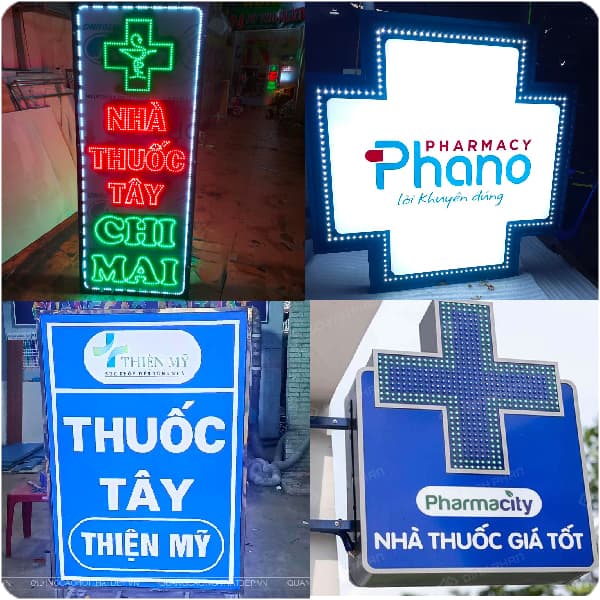 Tổng Hợp Biển Vẫy Quầy Thuốc Tây Đẹp Nổi Bật