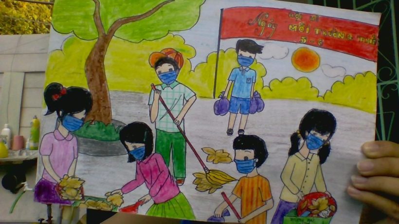 Vẽ Tranh Đề Tài Lao Động Đẹp, Đơn Giản Như Ăn Bánh 11 ve tranh de tai lao dong dep don gian nhu an banh 15492 73
