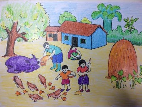Vẽ Tranh Đề Tài Lao Động Đẹp, Đơn Giản Như Ăn Bánh 5 ve tranh de tai lao dong dep don gian nhu an banh 15492 77