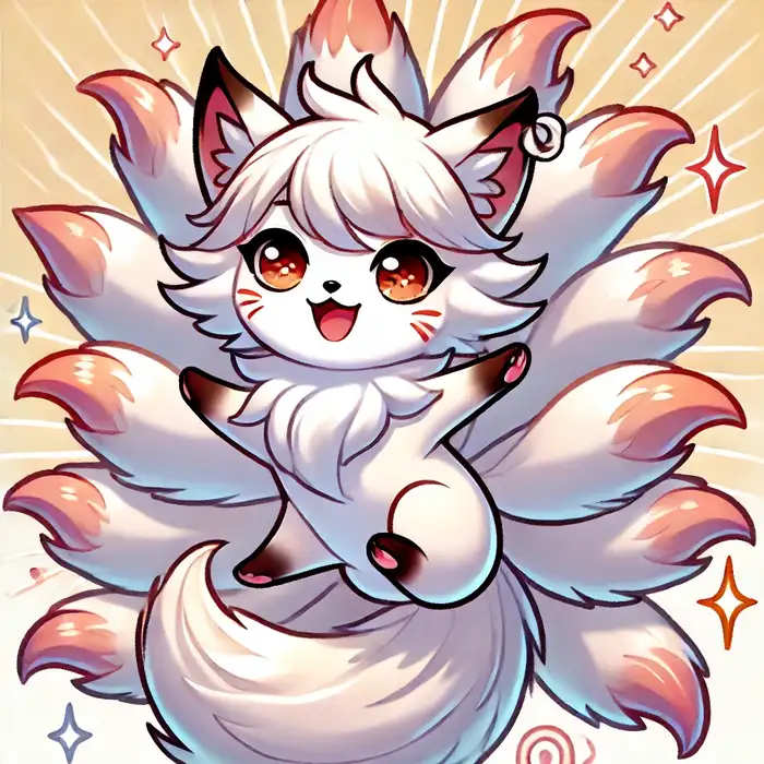 Top 110+ hình ảnh hồ ly chibi cute đáng yêu đặt làm avatar đẹp 7 Ảnh chibi hồ ly tinh nghịch, đáng yêu