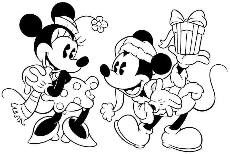 ttm-hoat-hinh-10 Bé tập tô màu chuột mickey siêu dễ thương