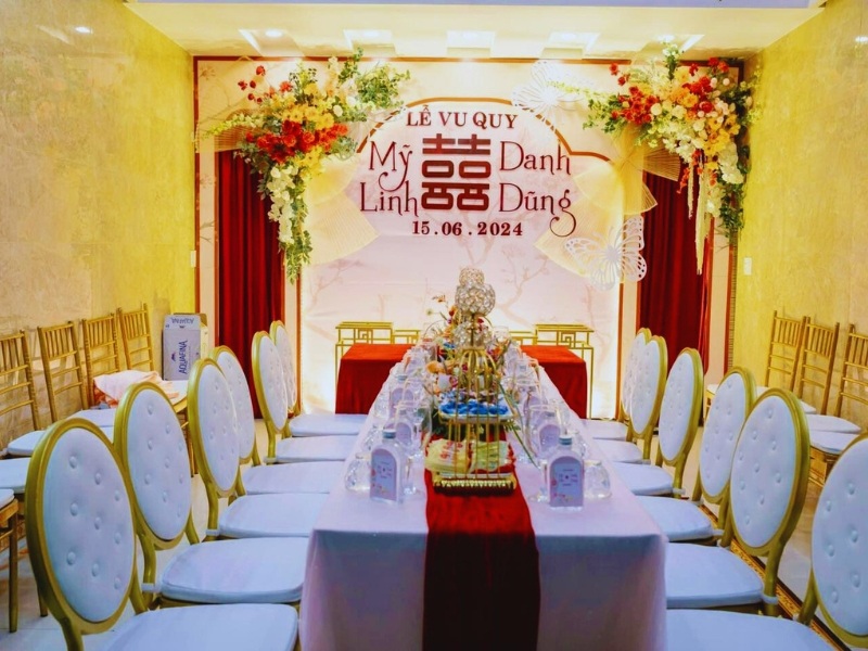 Trang trí đám cưới tại nhà TC241 10 Trang tri dam cuoi tai nha 3