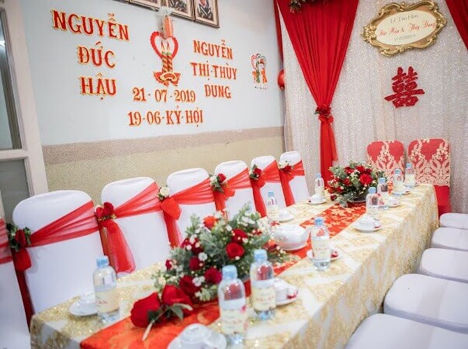 Trang trí đám cưới tại nhà TC241 14 Trang tri dam cuoi tai nha 7