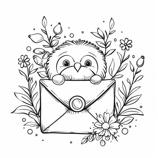 Tranh tô màu bao lì xì Tết cute cho những ngày đầu năm thêm ý nghĩa.