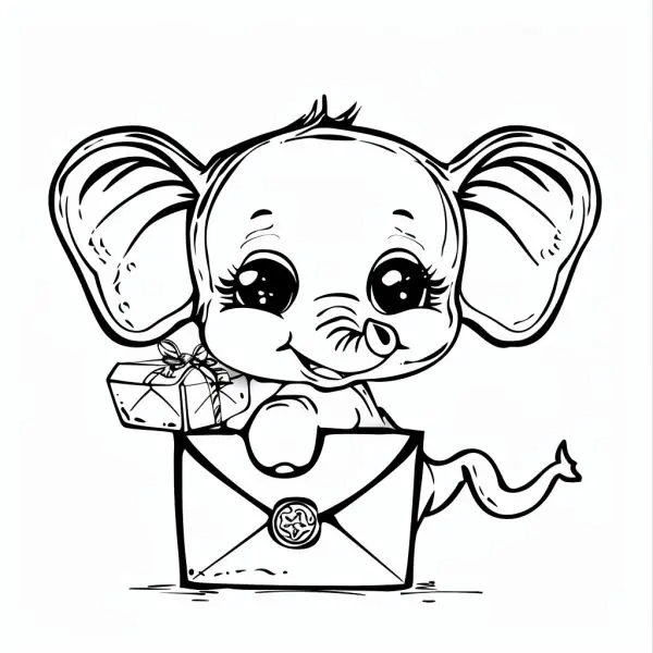 Tranh tô màu bao lì xì Tết cute cho những ngày đầu năm thêm ý nghĩa.