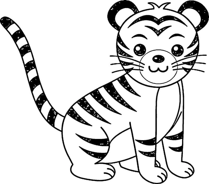 hinh-con-ho-cho-be-to-mau-3 Tranh tô màu con hổ cute hổ dễ thương ngọt ngào quyến rũ cuốn hút