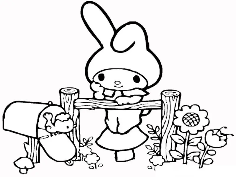 Tranh tô màu Kuromi dễ thương giúp bé sáng tạo không ngừng Tranh tô màu Kuromi dễ thương giúp bé sáng tạo không ngừng