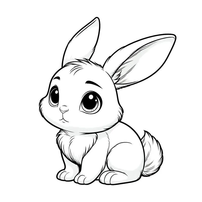 tranh-to-mau-tho-chibi-18 Dịch vụ in hình thỏ dễ thương theo yêu cầu