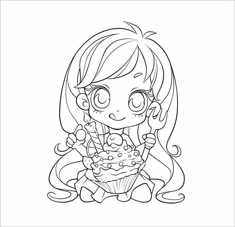 Tranh chibi cute đa dạng phong cách đáng yêu